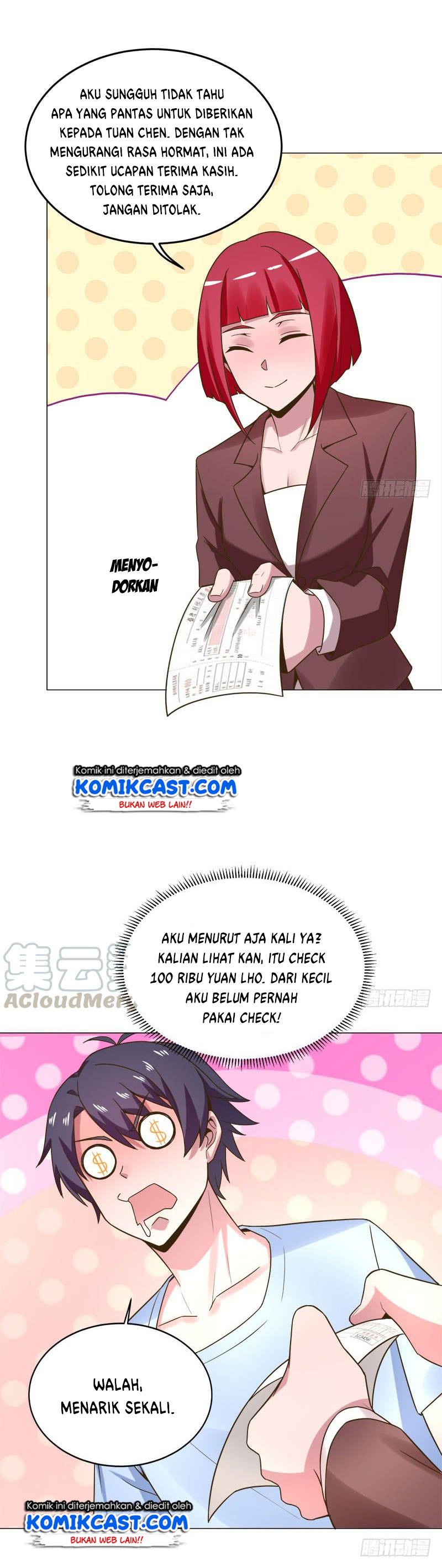 Carrying The Goddess Along Chapter 33 Gambar 10